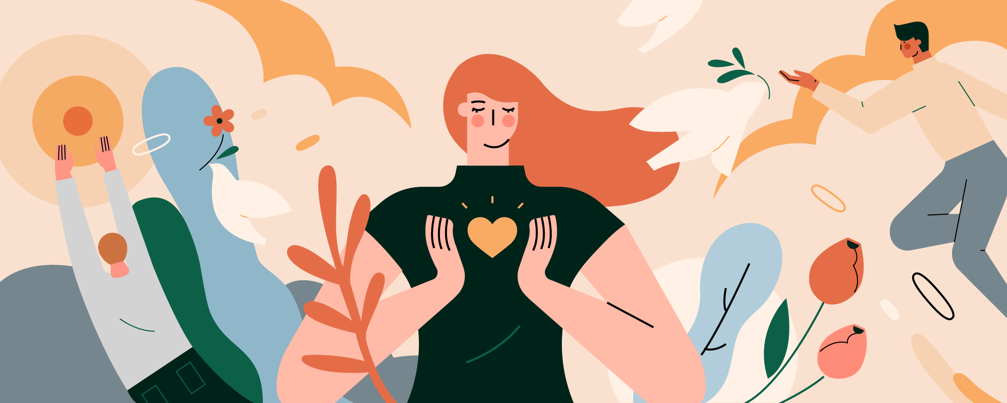 Example of Flat Illustration Design