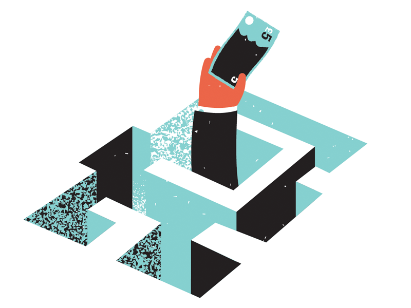 Example of Spot Illustrations By James Olstein