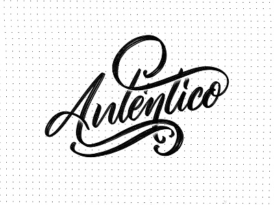 Auténtico lettering procreate script