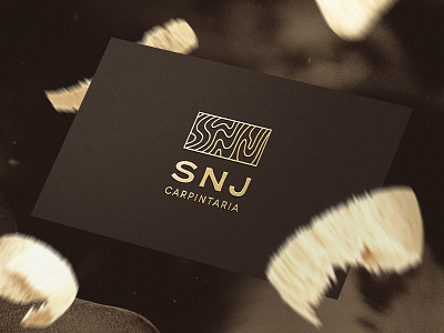 SNJ branding carpentry wood