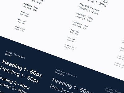 Design System - Text Rules atomic color creative design interface kit material productdesign shadow sketch ui