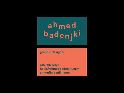 Hello Dribble branding business card card debut graphic design identity type