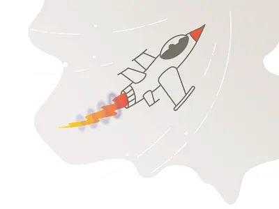 I feel the need.....The need for speed. illustration jet