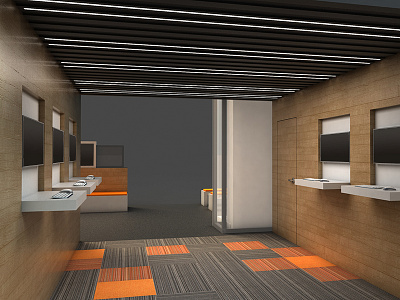 Double Deck 2 3dsmax environments exhibit exhibit design trade show vray