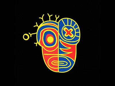 Weird Mask art mask new simple weird