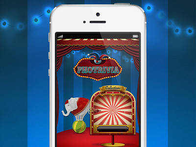 Photrivia Game gaming illustration logo mobile