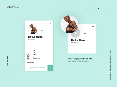 Grab - fitness app UI work account app fitness page sport ui usability ux