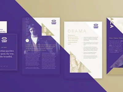 Poster Series angles classical academy displays education layout posters