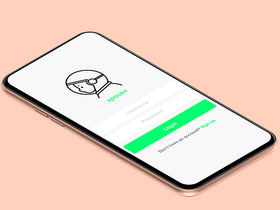 SpaceX inspired Daily UI dailyui lime login pink space ui