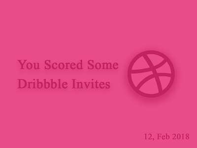 Invite draft dribbble freebie giveaway invitation invite invites web