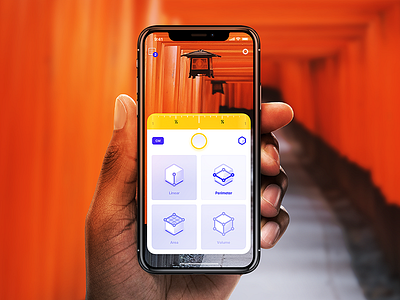 AR based iOS App - 2 app ar arkit augmented iphone measure metric reality