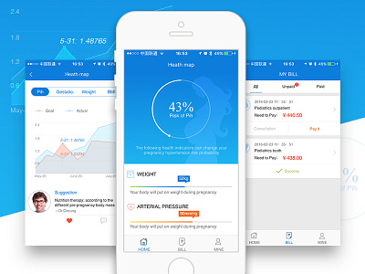 OASIS hospital app design 明德医院app界面设计 hospital oasis ui