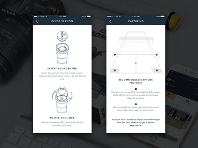 ZEPP Badminton App Help badminton court help icon sensor sport ue ui ux wireframe xg zepp