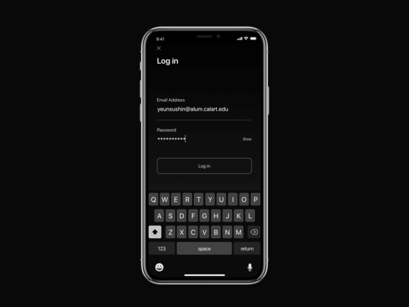 Tesla Autopilot: Level 5 Autonomous Car Control App Login autonomous car car concept gui icon login map self driving tesla ui user interface ux