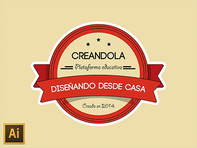 Logo Vintage on Illustrator illustrator logo vintage