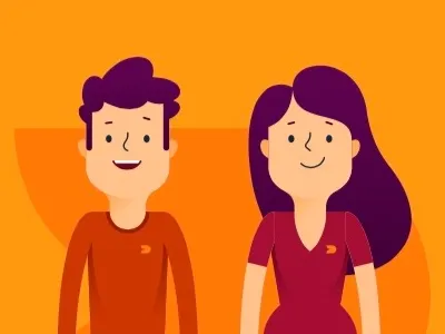 To space and beyond! character design man trekkie woman