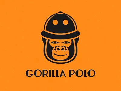 Gorilla Polo Logo character design gorilla logo logotype polo sport