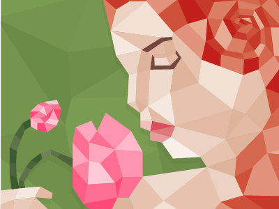 Lottery Ilustration lottery low poly vector