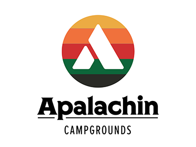 Apalachin Campgrounds apalachin icon identity lettering logo logotype mark ny