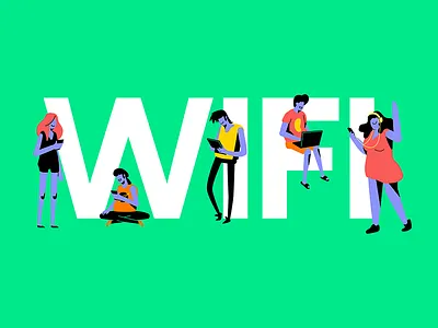 Descomplica WiFi descomplica illustration wifi wireless