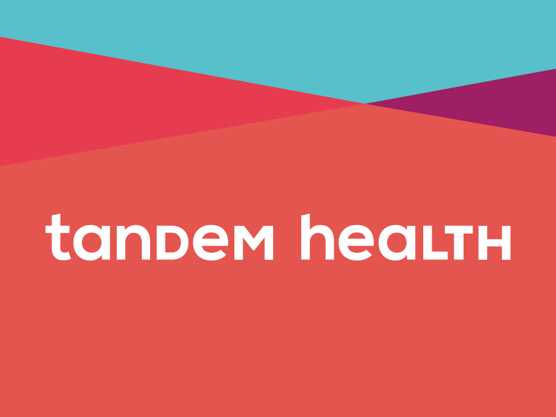 Example of tandem health logotype