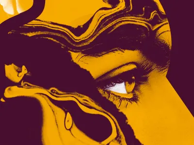 Eye crop art eye texture vintage