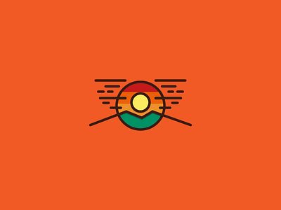 Sunset 2 barquisimeto icon inn logo manzano mountain sun sunset