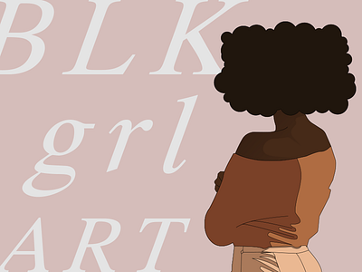 BLACK GIRL ART art black black girl drawing illustration illustrator woman