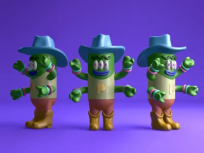 Yet Another Music Monster 3d character monster