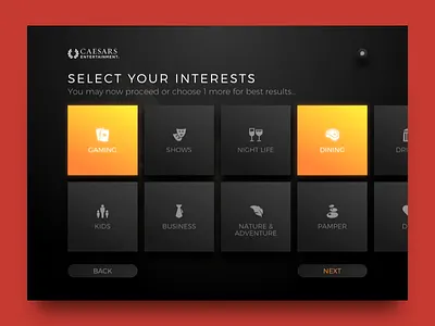 Hotel Itinerary Builder concierge guest hotel ipad itinerary tablet ui ux wizard