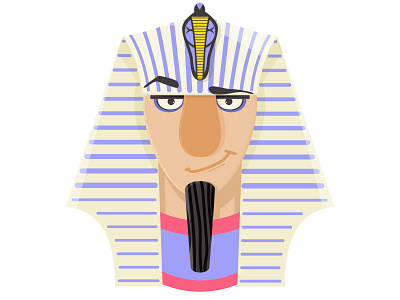 Pharaoh ancient egypt art character illustration pharaoh