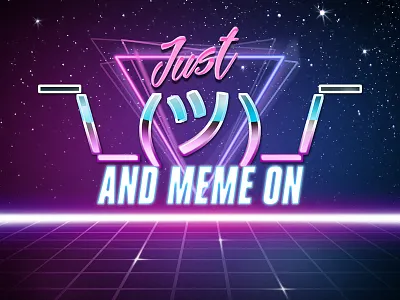 PhotoFunia Studio Prototype 80s invision meme outrun photofunia retro wave sarcasm studio synth wave