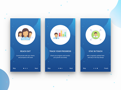 Onboarding Screen app design blue manish dhiman onboarding ui user onboarding ux visual design