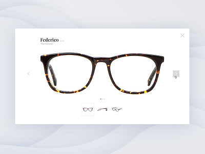 Franco Gaetano pop-up prewiev 100up banner e commerce franco gaetano glasses web white