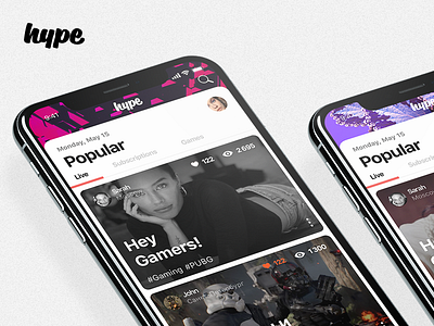 hype app ios ui x