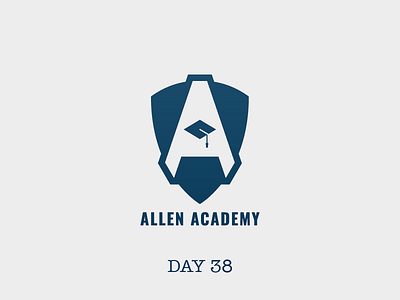 Day 38 challenge - College/University branding college university dailylogo dailylogochallenge design illustration logo simple typography vector