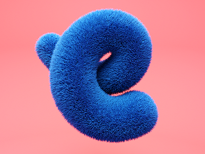 Lettering with Fur 3d c4d cinema 4d fur hair lettering octane render