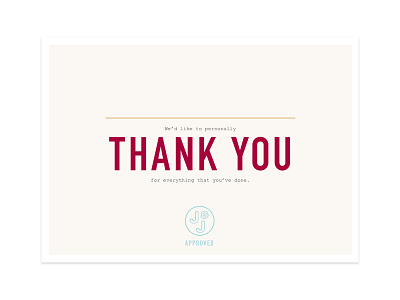 Wedding Thank Cards burgundy card cream stamp thank you wedding