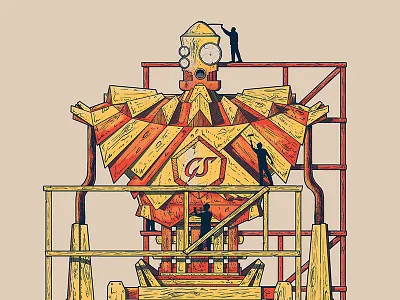 Good Shepherd Shirt desert robot shirt wood