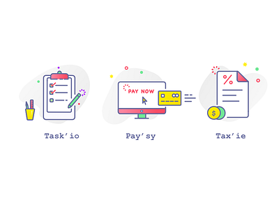 Onboarding Illustrations app art color illustration line onboarding signin signup task todo ui ux