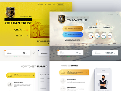 Cryptowala - Digital Currency Exchange admin portal bitcoin crypto digital currency ethereum exchange user interaface wallet