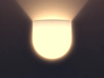 36 Days of Type: U 36 days of type 36 days of type u blender lamp typography u