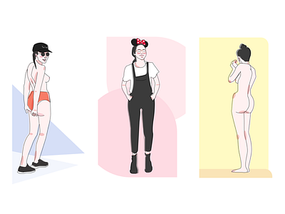 Figure Studies digital illustration