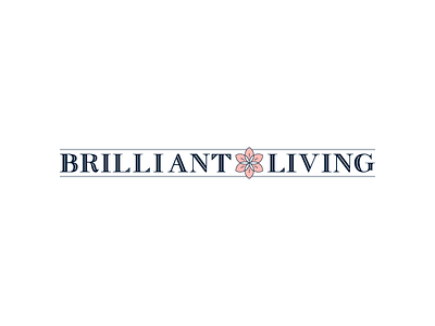 Brilliant Living brand branding brilliant design graphic living logo logomark mark type typography