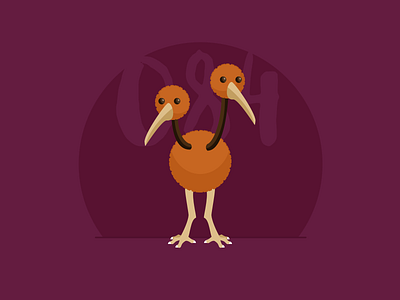 084 Doduo 100days illustration nerd pokemon sketch