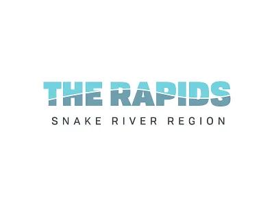 The Rapids Logo Vs1 logo rapids region sales sales team snake river water white water rapids