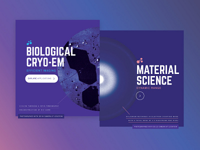 Bio-science Website Feature biological biology bioscience css electron feature gradient responsive science web