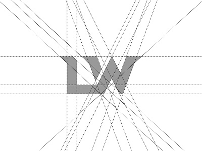 L & W Logo Grid alphalete clothingline fitness fitnesslogo gymshark logogrid lw