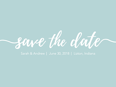 Save The Date couple save the date type wedding