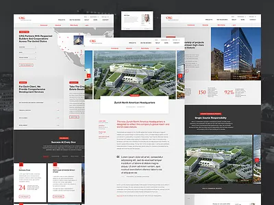 A/E/C Firm Website architecture building construction design engineering map website